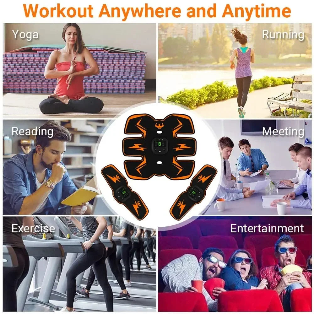 Smart EMS Wireless Muscle Fitness Stimulator