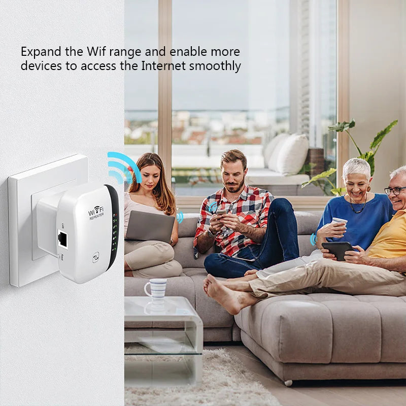 300m WiFi Router Signal Amplifier