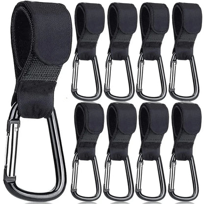 10pcs Aluminum Stroller Hooks