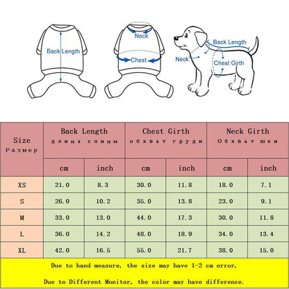 Winter Warm Waterproof Dog Clothes