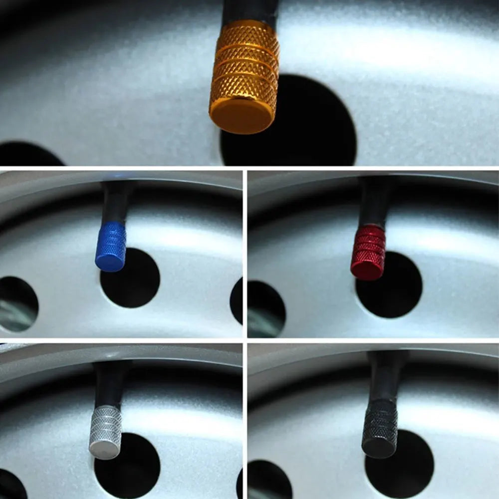 Aluminum Car Tyre Valve Caps