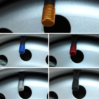 Aluminum Car Tyre Valve Caps