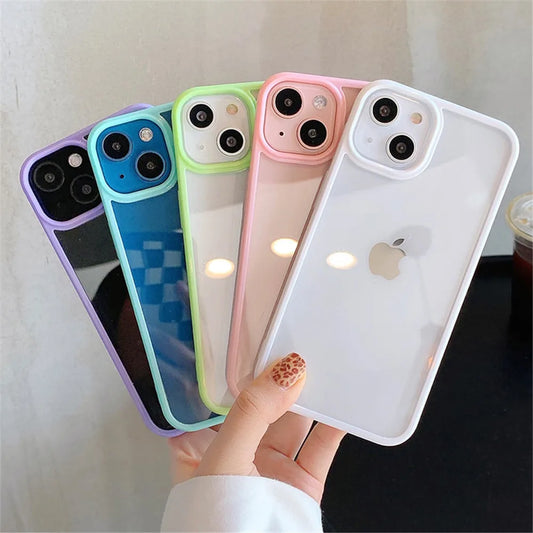 Candy Shockproof Silicone Phone Case For iPhone