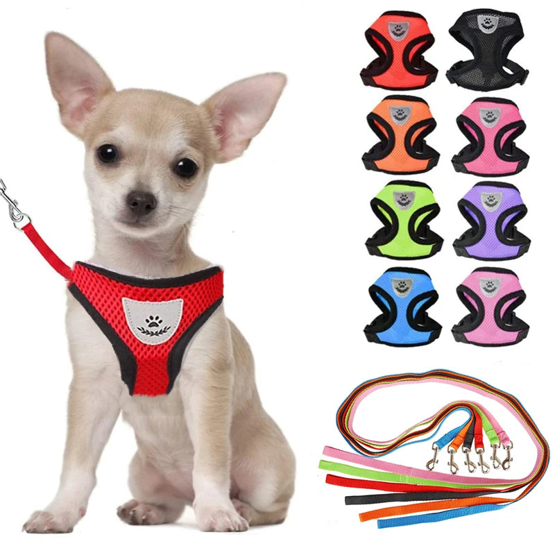 Nylon Mesh Cat Puppy Harness