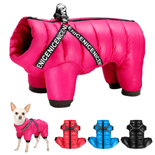 Winter Super Warm Waterproof Dog Clothes