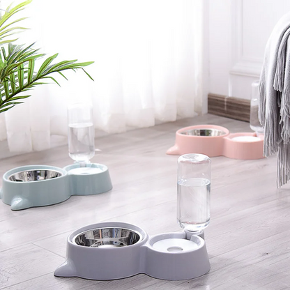 Dog Bowl with Water Dispenser