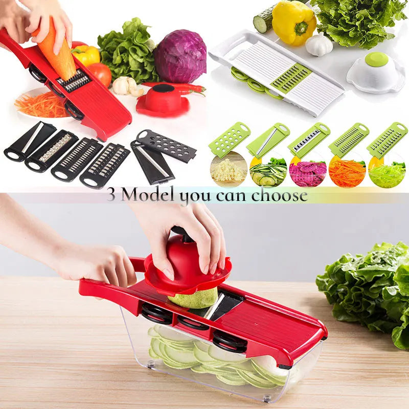 Kitchen Vegetable Steel Blade Slicer