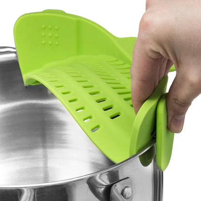 Universal Silicone Clip-on Strainer