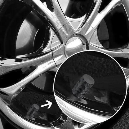 Aluminum Car Tyre Valve Caps