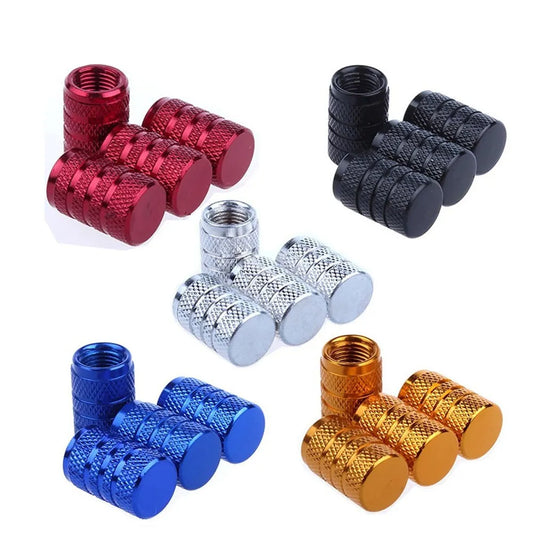 Aluminum Car Tyre Valve Caps