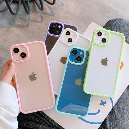 Candy Shockproof Silicone Phone Case For iPhone