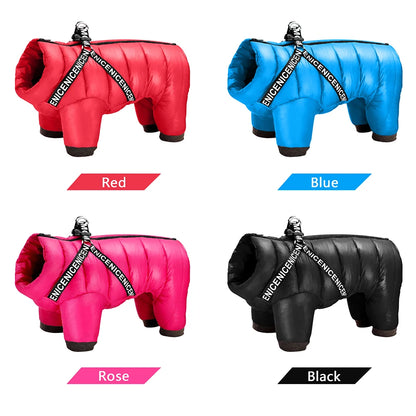 Winter Super Warm Waterproof Dog Clothes