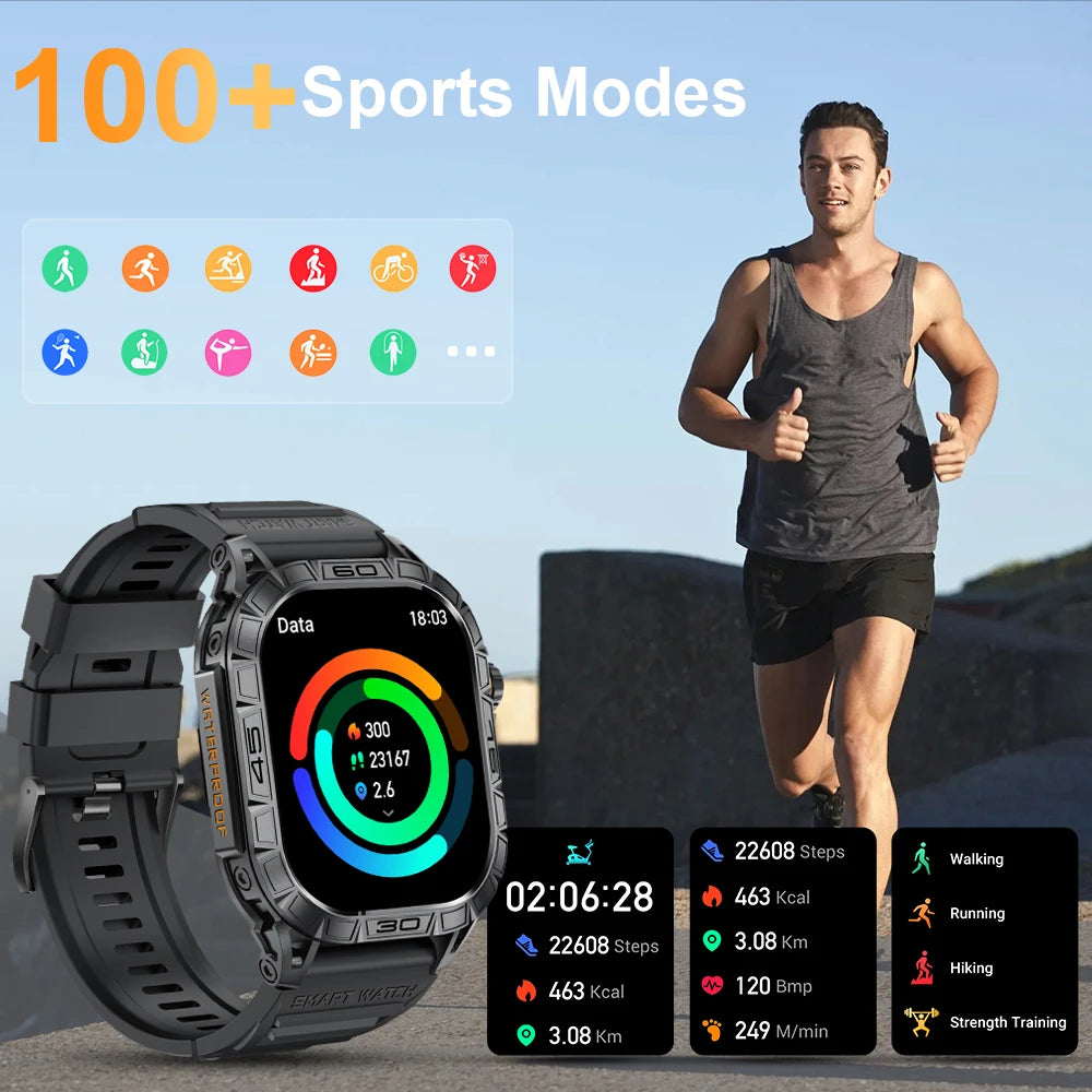 HD Screen Bluetooth Call Smartwatch