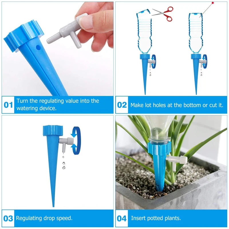 Automatic Drip Irrigation System for Plants