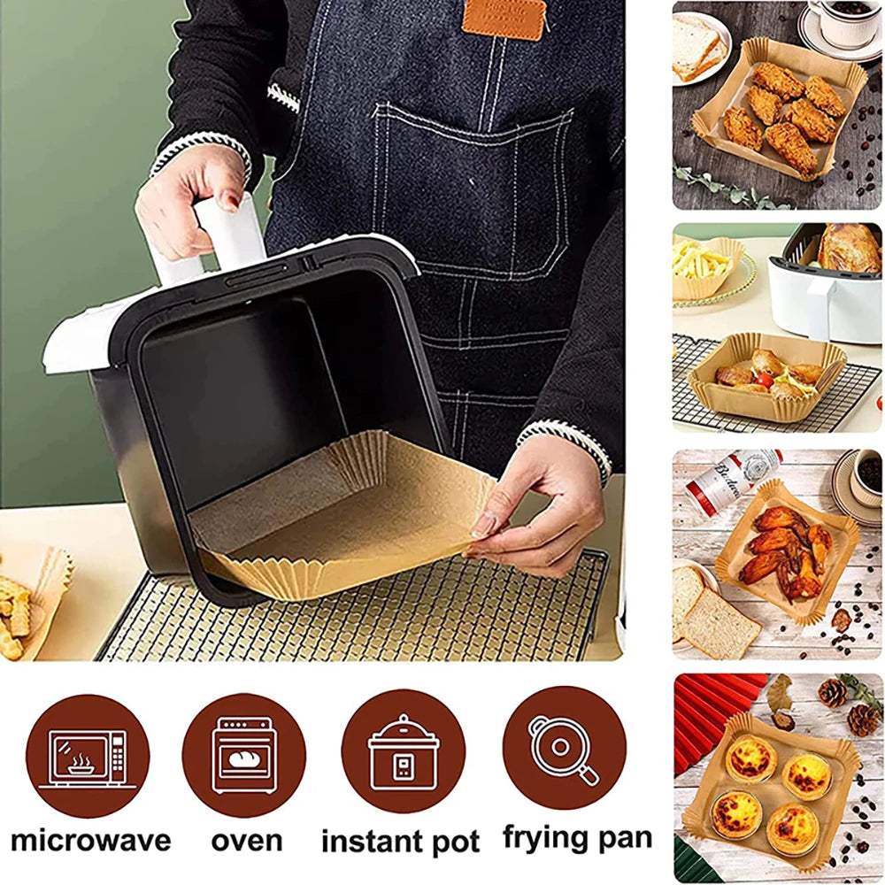 Large Air Fryer Disposable Paper