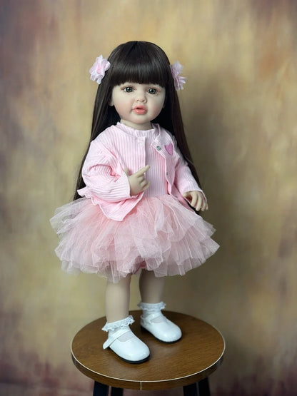 Silicone Baby Girl Doll