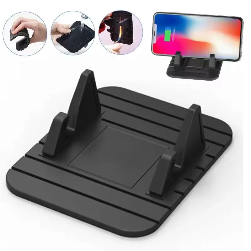 Anti-slip Car Silicone Holder Mat For Phone