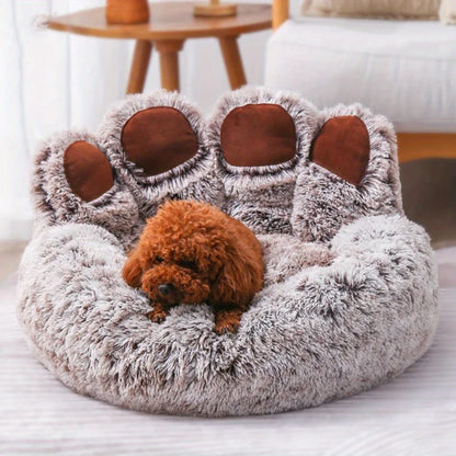 Dog Soft Paw Shape Bed