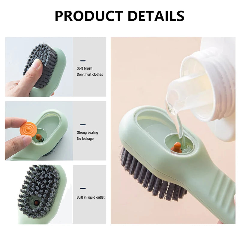 Multifunctional Cleaning Shoe and Clothing Brush