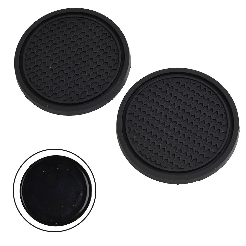 2pcs Black Car Anti Slip Cup Holder