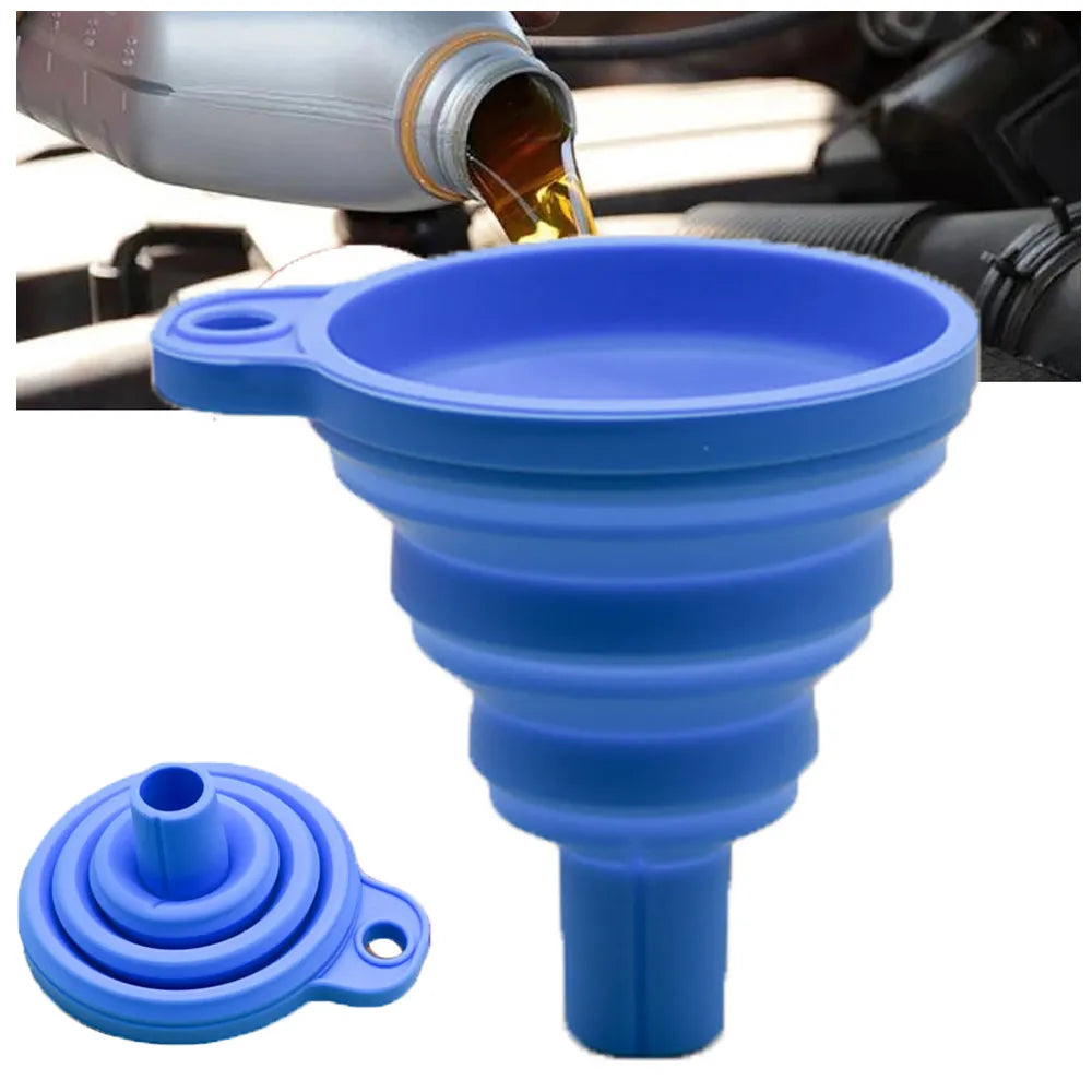 Universal Silicone Funnel for Cars