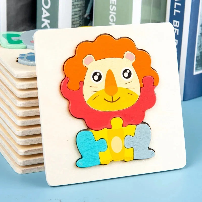 Educational Wooden Puzzle for Kids