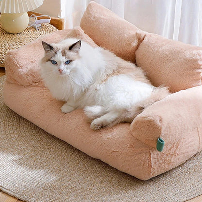 Luxury Winter Warm Cat Bed