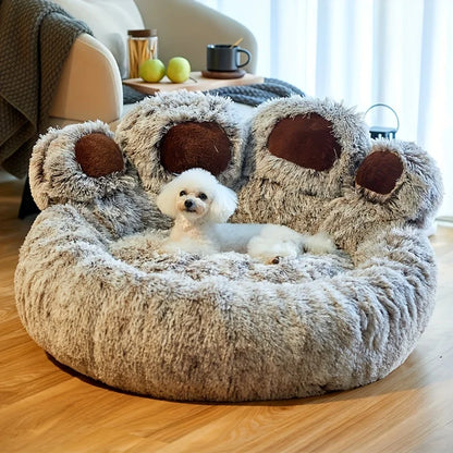 Dog Soft Paw Shape Bed