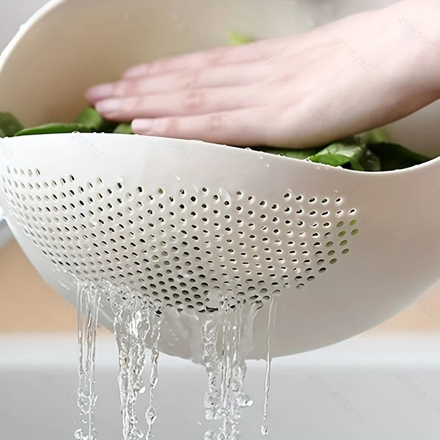 Multi-purpose Rice Drainage Basket