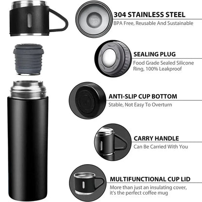 Stainless Steel Vacuum Insulated Thermos Bottle