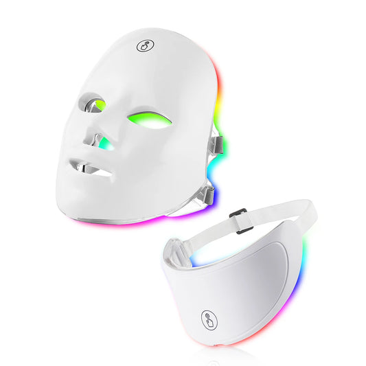 7 Colors Led Facial Lifting Anti-aging Therapy Mask