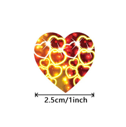 Red Heart Stickers