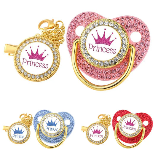 Bpa Free Silicone Luxury Crown Pacifier