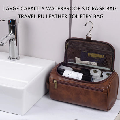 Leather Toiletry Bag