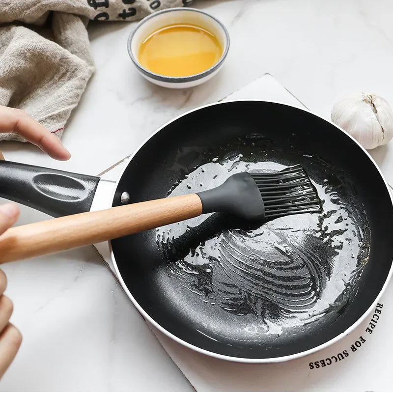 12pcs Silicone Kitchenware Non-Stick Spatula