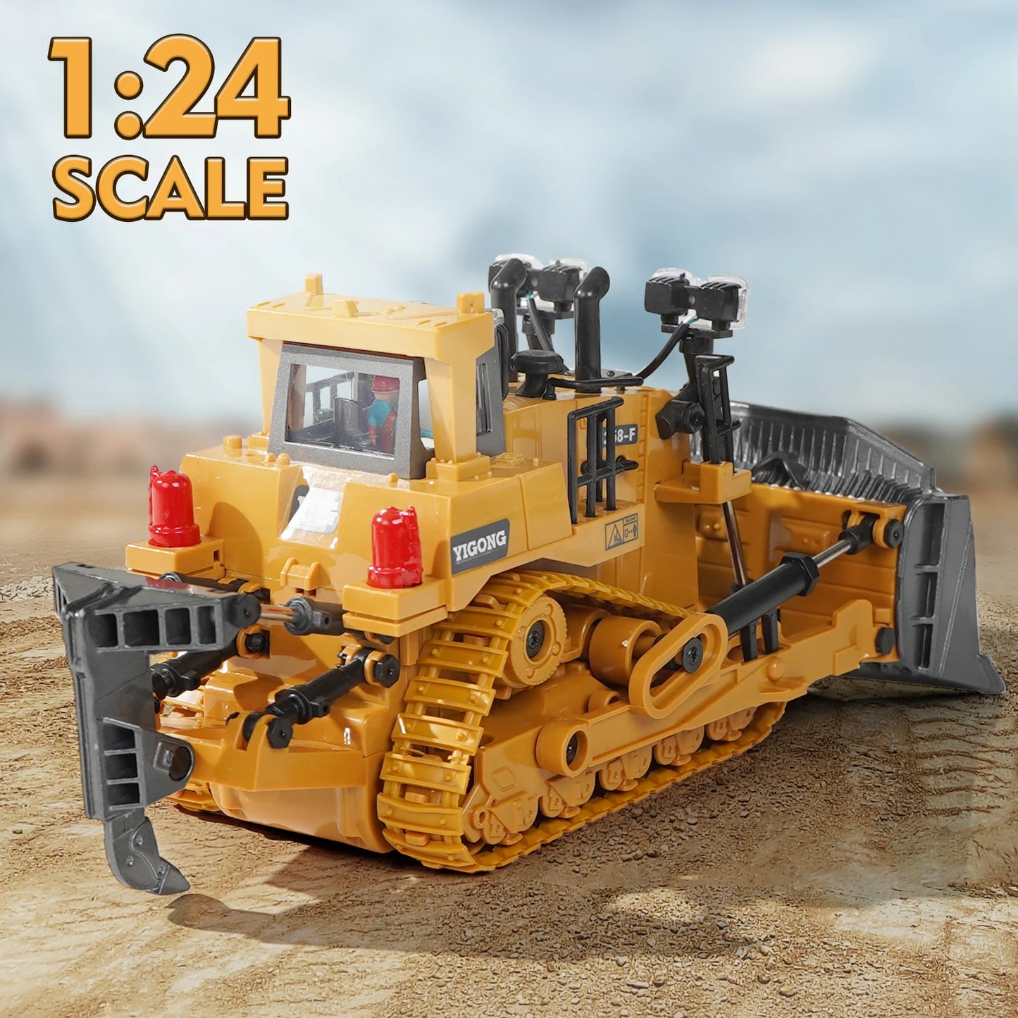 Remote Control Excavator for Kids