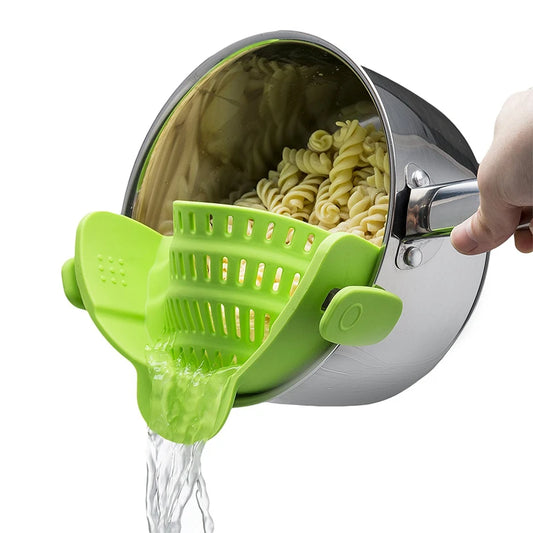 Universal Silicone Clip-on Strainer