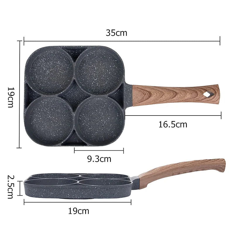 4-Cups Egg Frying Pan