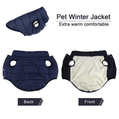 Winter Warm Dog Clothes