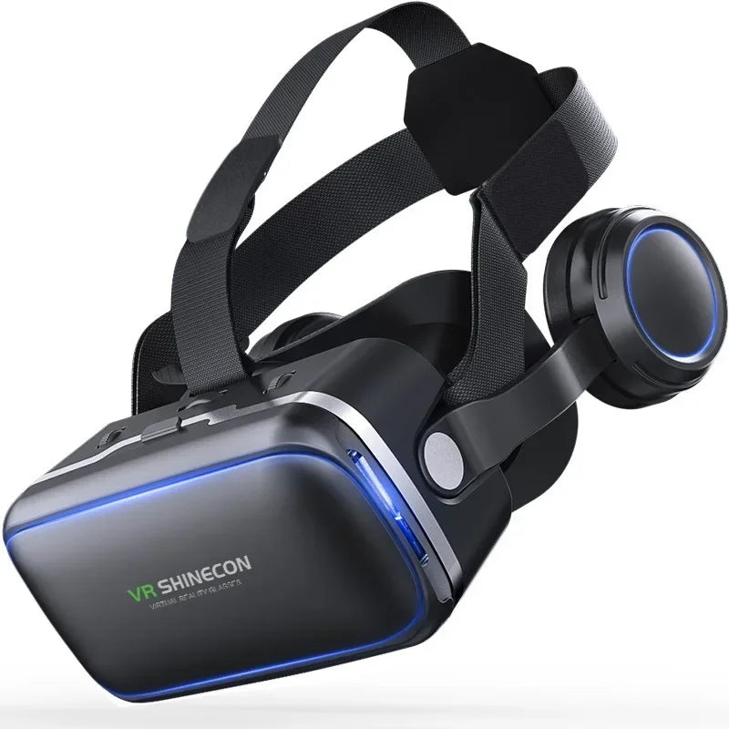 3D VR Glasses Virtual Reality Headset with Earphones