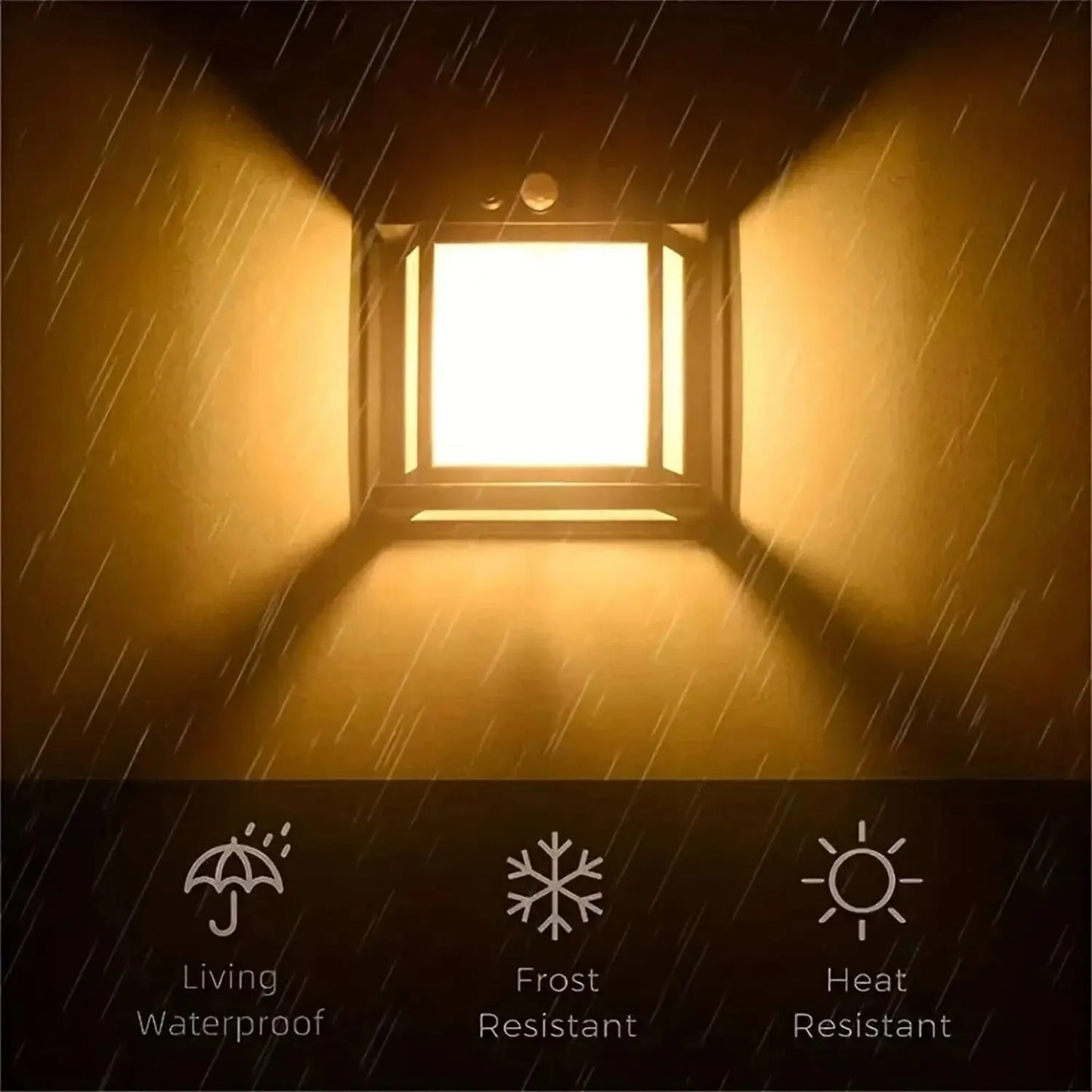 Solar Tungsten Night Wall Lamp