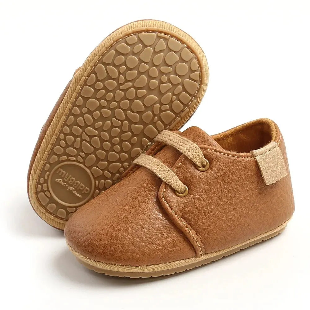 Retro Leather Toddler Shoes