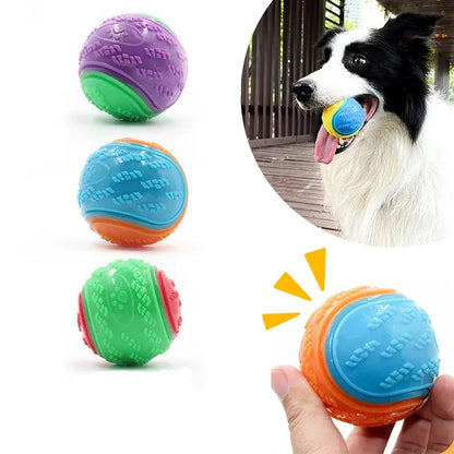 Interactive Squeaky Dog Ball