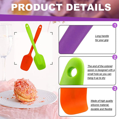 28cm Silicone Heat Resistant Flexible Spatula