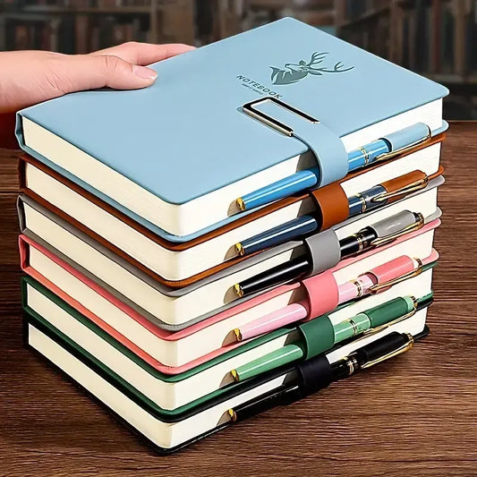 Premium Quality Paper A5 Notebook with Magnetic Buckle