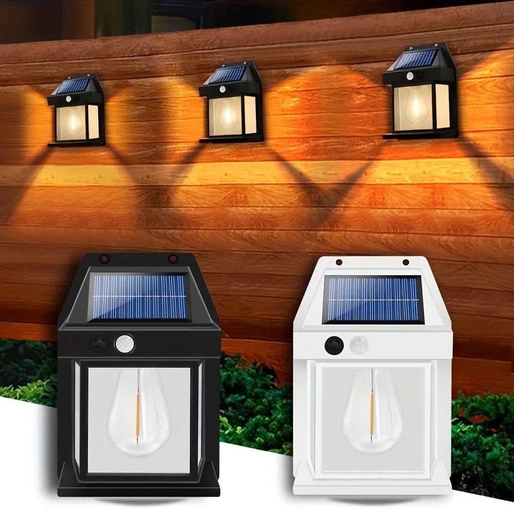 Solar Tungsten Night Wall Lamp