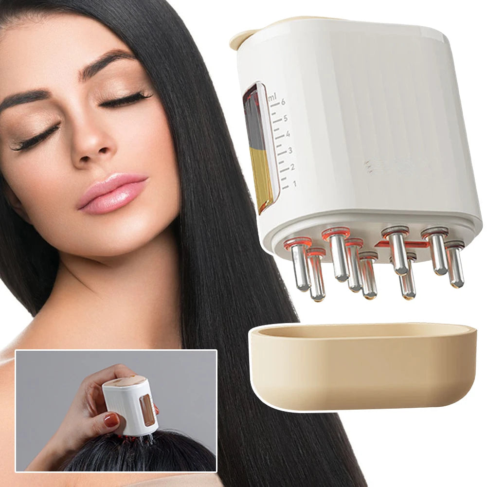 2 In 1 Electric Head Hair Massager Comb