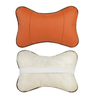 Car Leather Neck Pillows