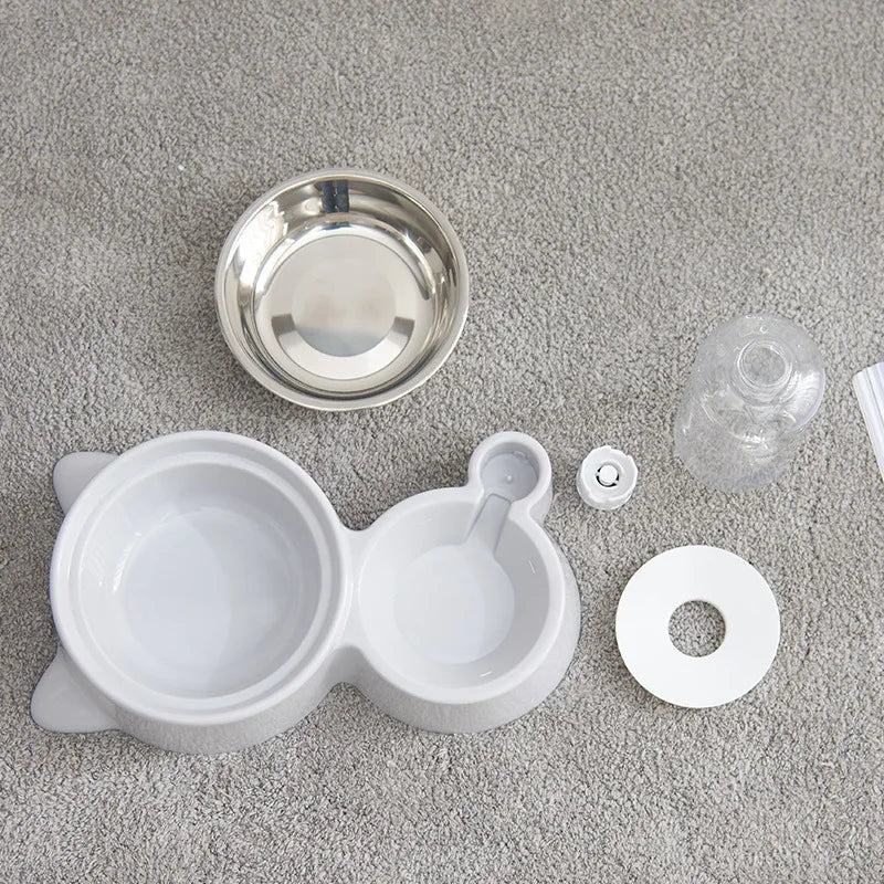 Dog Bowl with Water Dispenser