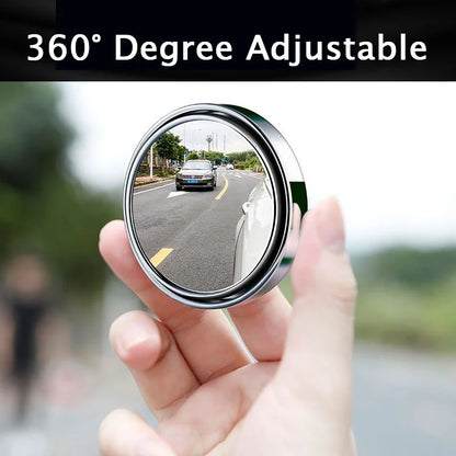 360 Degree Adjustable Blind Car Mirror